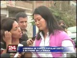 Keiko Fujimori anunció que preparan acciones legales contra juez San Martín