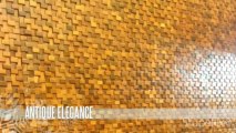 Gạch Mosaic Gỗ Thay Thế Gạch Mosaic Gốm, Mosaic Đá, Mosaic Thủy Tinh Trong Trang Trí Nội Thất