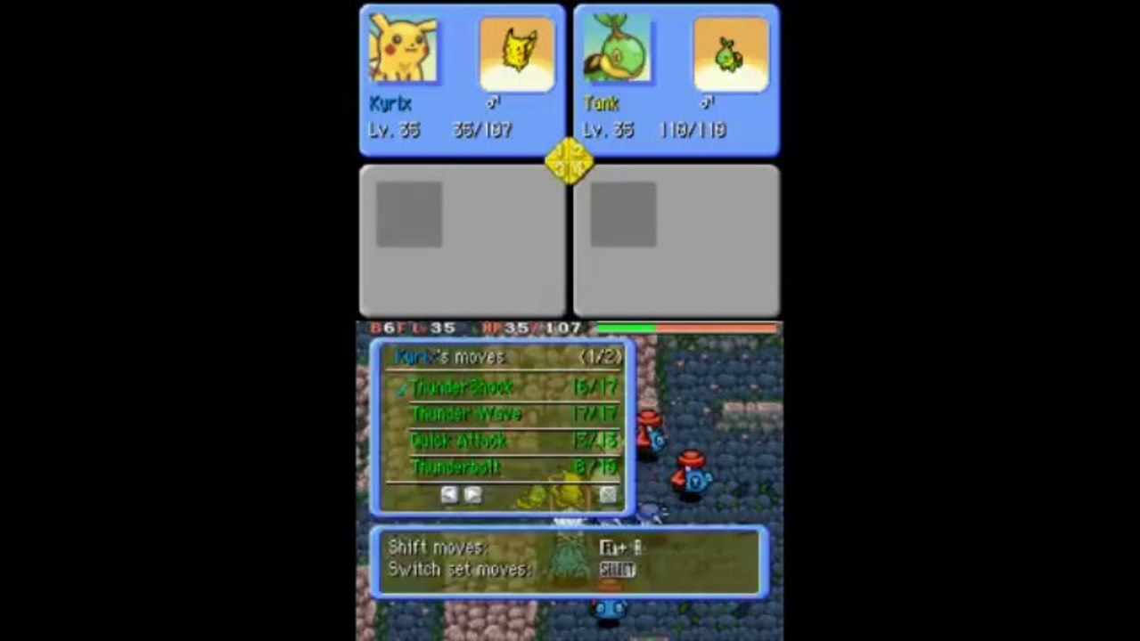 Let's Play Pokemon Mystery Dungeon - Explorers of Darkness (Blind) 22