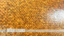 Gạch Mosaic Gỗ Thay Thế Gạch Mosaic Gốm, Mosaic Đá, Mosaic Thủy Tinh Trong Trang Trí Nội Thất