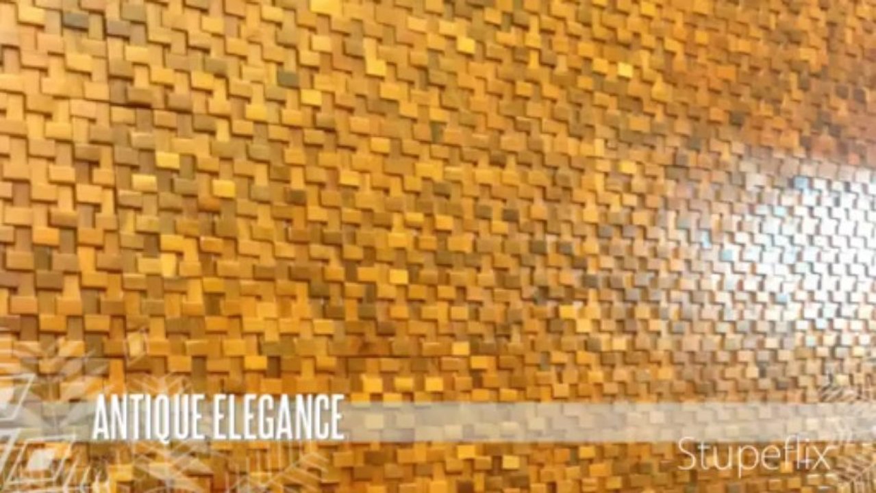 Romana Wood Mosaic Tiles - Alternative Choice to Glass Mosaic, Natural Stone Mosaic, Crystal Mosaic