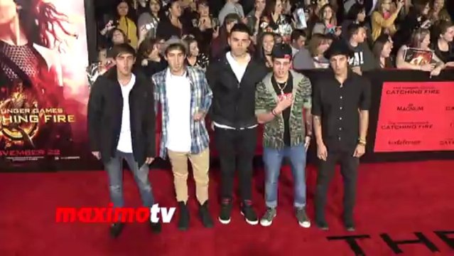 Janoskians The Hunger Games: Catching Fire Premiere Red Carpet Arrivals