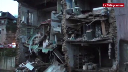 Tempête. Une maison s'effondre dans l'Isole 1/3