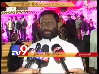 Medak church decked up for Christmas celebrations