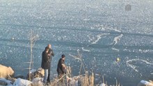 Soğuk Hava Gölet Dondurdu