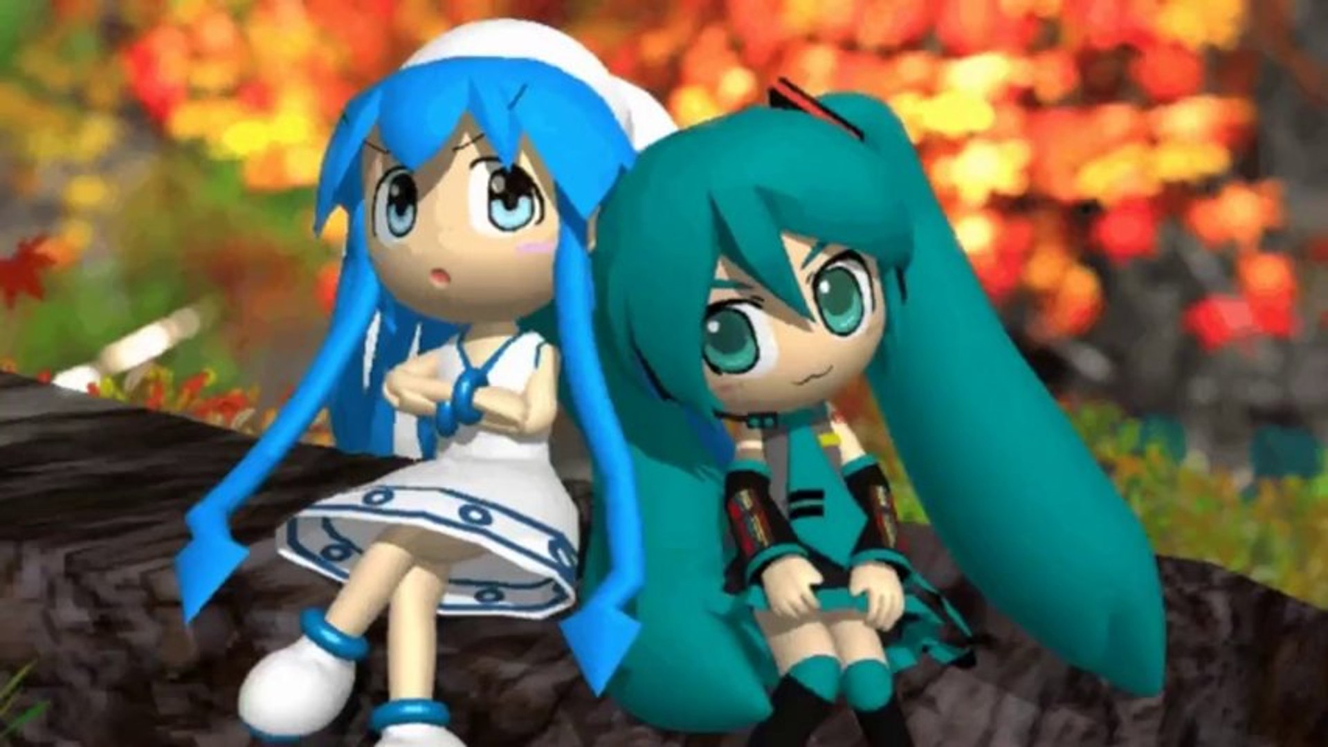 初音ミク Vs イカ娘 Hatsune Miku Vs Ikamusume 動画 Dailymotion