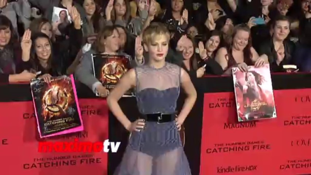 Jennifer Lawrence "The Hunger Games: Catching Fire" Premiere Red Carpet Arrivals