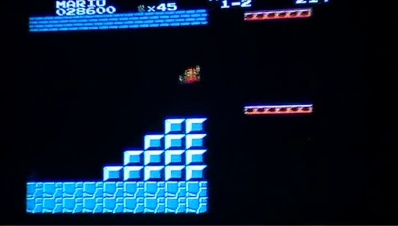 test super Mario bros sur nes (retrogaming a l'arrache)