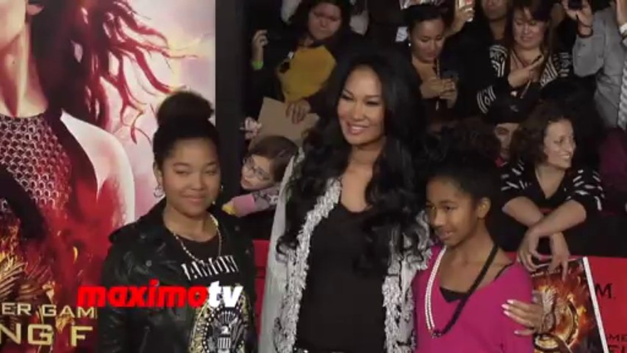 Kimora Lee Simmons "The Hunger Games: Catching Fire" Premiere Red Carpet Arrivals