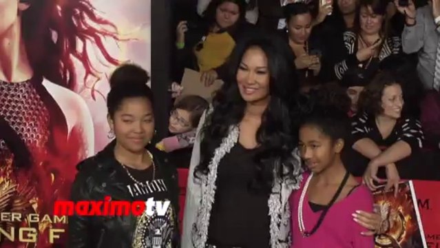 Kimora Lee Simmons The Hunger Games: Catching Fire Premiere Red Carpet Arrivals