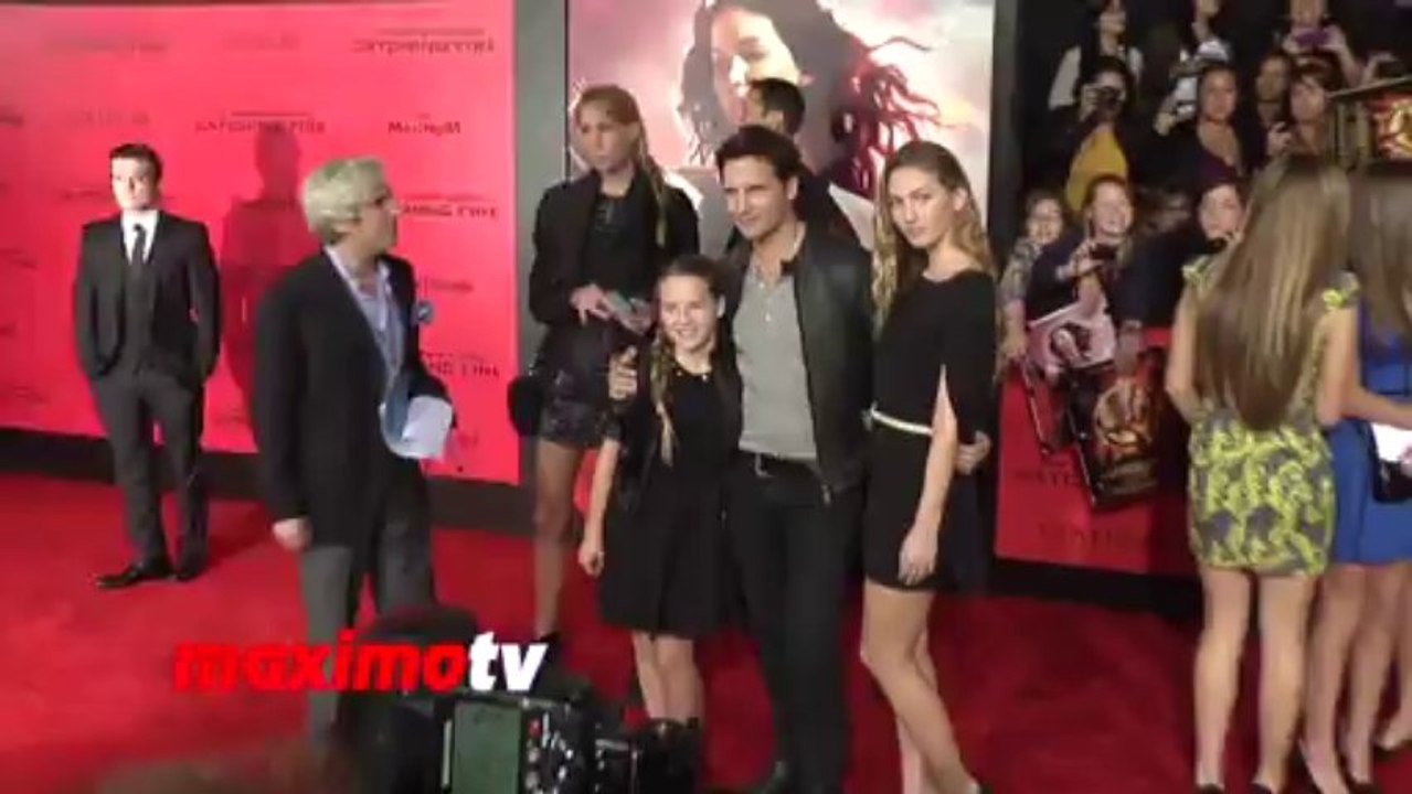 Peter Facinelli "The Hunger Games: Catching Fire" Premiere Red Carpet Arrivals
