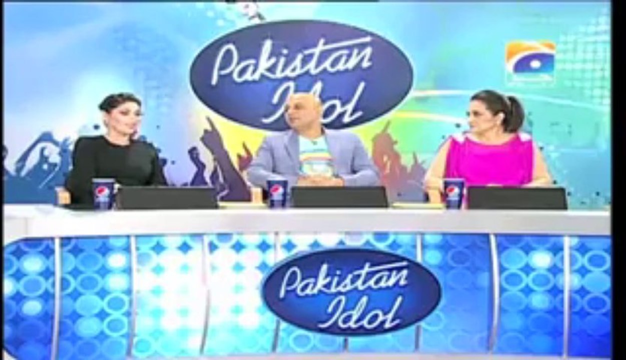 Stupid  Pakistan Idol judges Rejects to a Sensational voice.