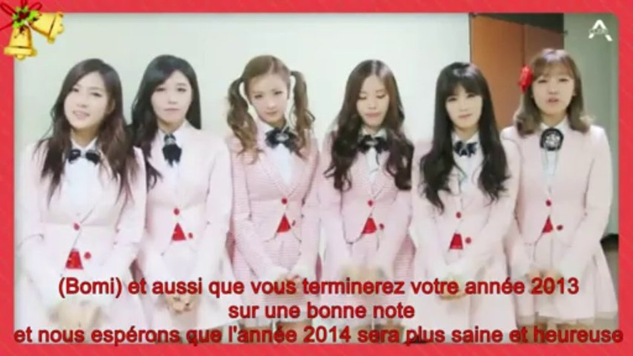 Apink Christmas message VOSTFR