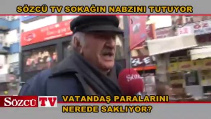 Paralarınızı nerede saklıyorsunuz?