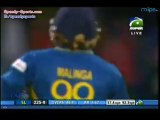 Sirilank vs Pakistan 2013, 4rth ODI 1st Innings bowling highlights