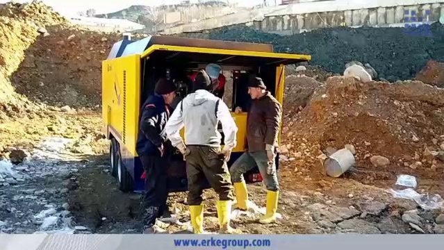 ERKE Dış Ticaret ltd.,, CompAir C210 - TS12 TurboScrew Diesel Portable Compressor - Dokar Zemin - erkegroup.com