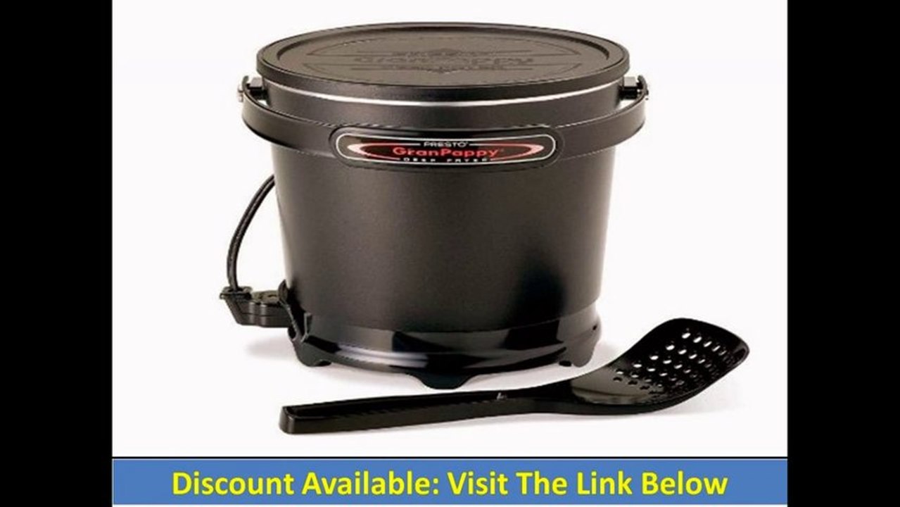 Presto 05411 GranPappy Electric Deep Fryer