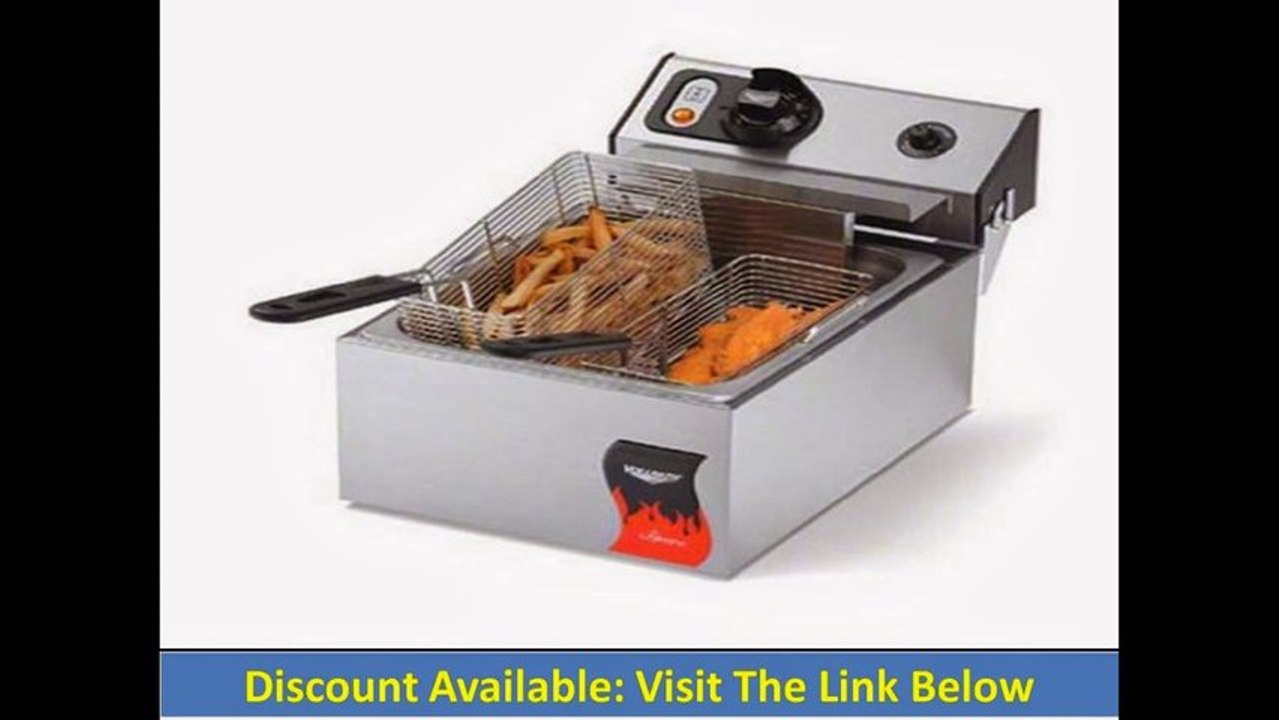 Vollrath 40705 Cayenne Standard Duty Electric Countertop Fryers, 120-Volt, 10-Pound