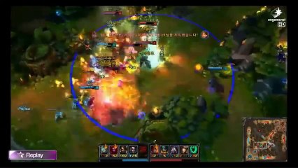 Korean fan impressed by the teamfight