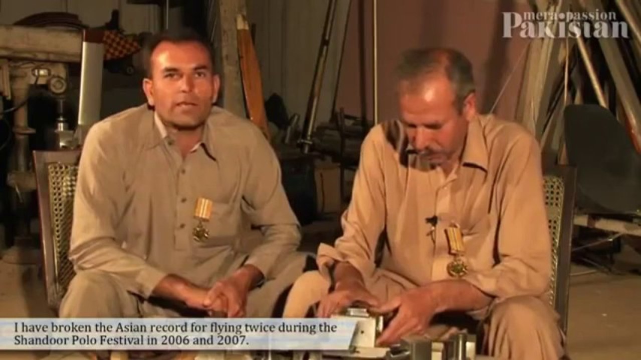 A common Pakistani Made a Glider with no resources -- OurPakistan.pk