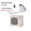 Clearance 26PET1U6 Ceiling Suspended Mini-Split Heat Pumps With Microprocessor-Contr... Operation Wireless