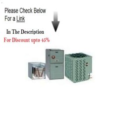 Clearance 3.5 Ton Rheem 15.5 SEER R-410A 80% AFUE 100,000 BTU