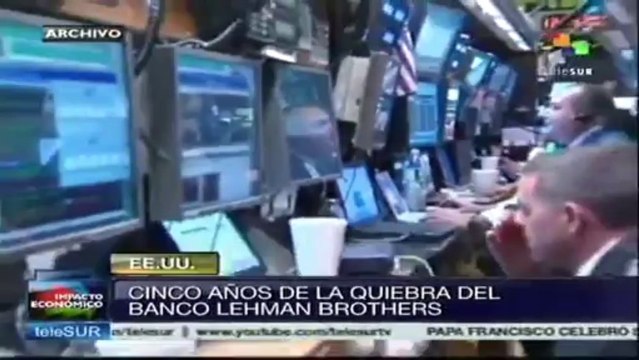 Este 2013 se cumplieron 5 años de la quiebra del Lehman Brothers