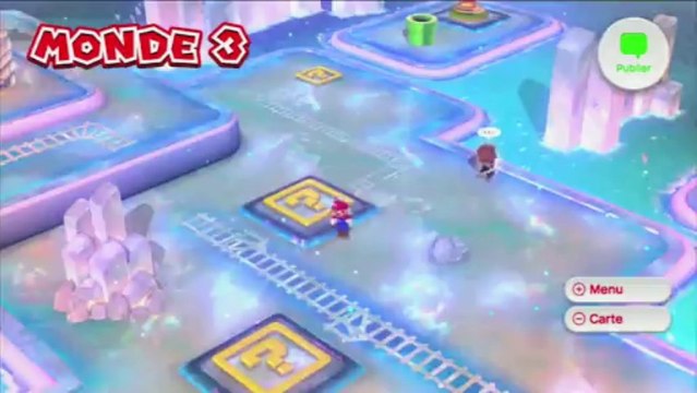 [FR-HD] Let's play 100% - Super Mario 3D World - Episode 7 - Saletés de grilles