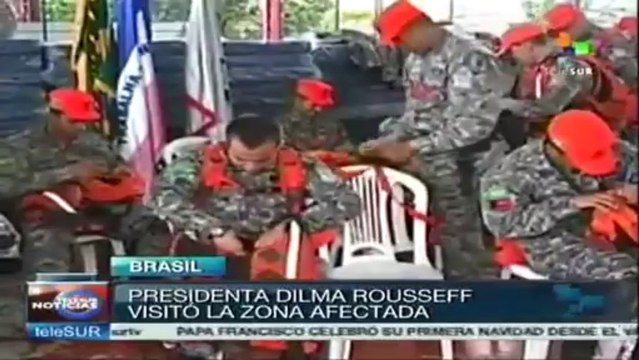 34 muertos y daños cuantiosos por las lluvias torrenciales en Brasil