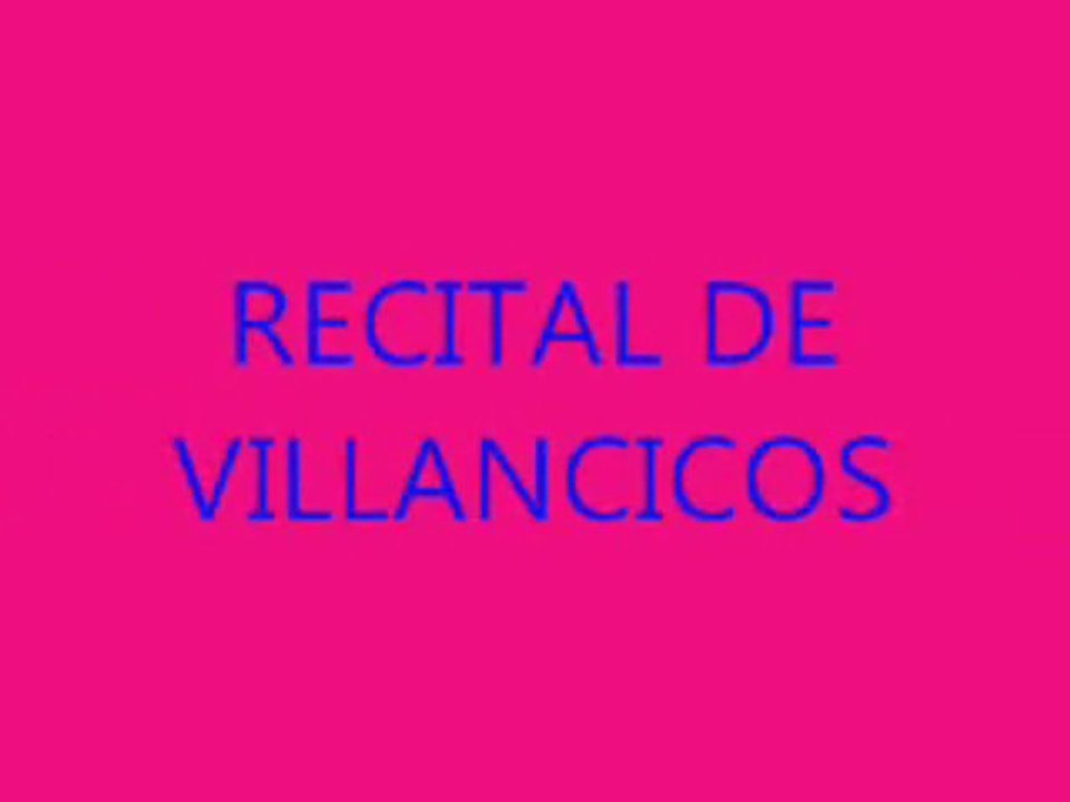 RECITAL NAVIDEÑO