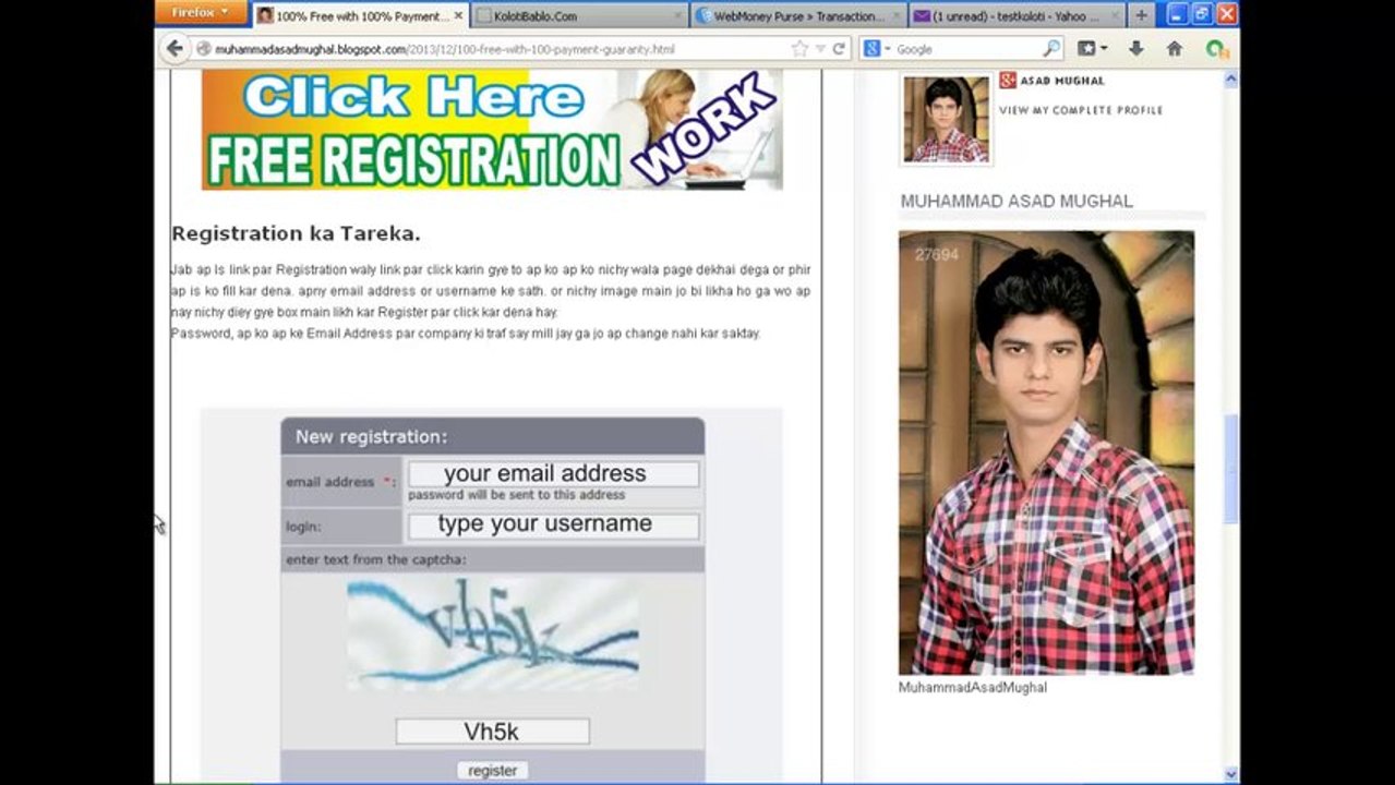 How to Earn Money with Online Data Entry Work Tutorial in Urdu/Hindi Part 6
