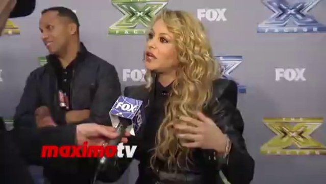 Paulina Rubio THE X FACTOR Season 3 Finale