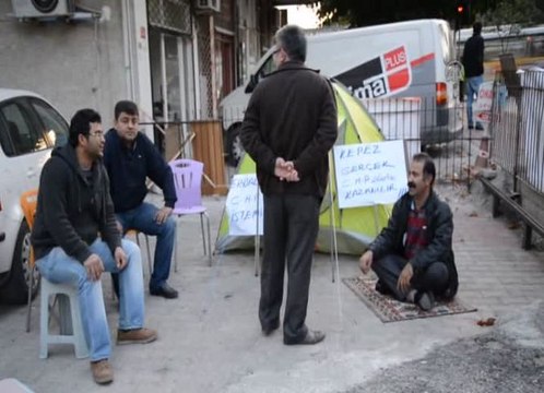 Antalya'da Dört CHP'liden Açlık Grevi