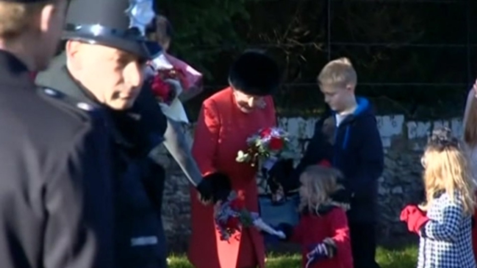 ⁣Royal family attends Christmas Day church service