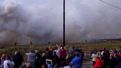 Un dangereux show de feux d'artifices en Italie