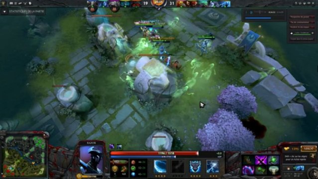 Dota 2 Razor Go Go 21Kills / 3 Deaths / 11 Assists