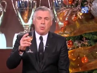 Carlo Ancelotti felicita la Navidad 2013