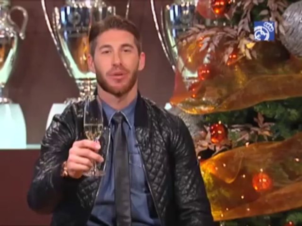 Sergio Ramos desea una feliz Navidad