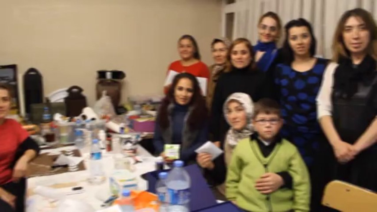 Eğitimi tamamlayan Ulubeyli kadınlar