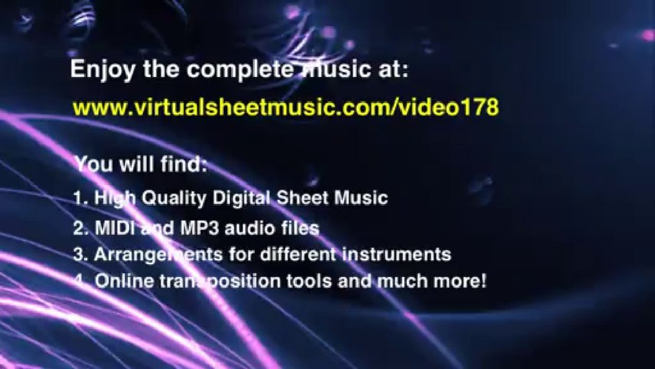 T. Oliphant's Deck The Halls for piano, voice or other instruments, sheet music - Video Score