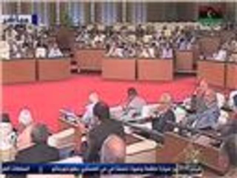 تمديد عمل المؤتمر الوطني العام بليبيا