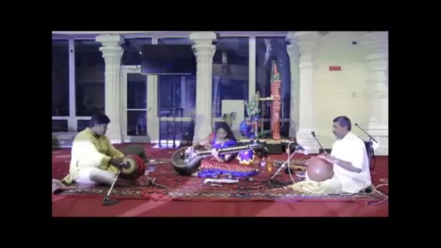 HINDU TEMPLE OF GREATER CHICAGO: EKANTHA SEVA VEENA CONCERT: SRI NITYA PARITI: RAJU VEDALE -2