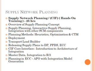 sap apo online training best in magnific