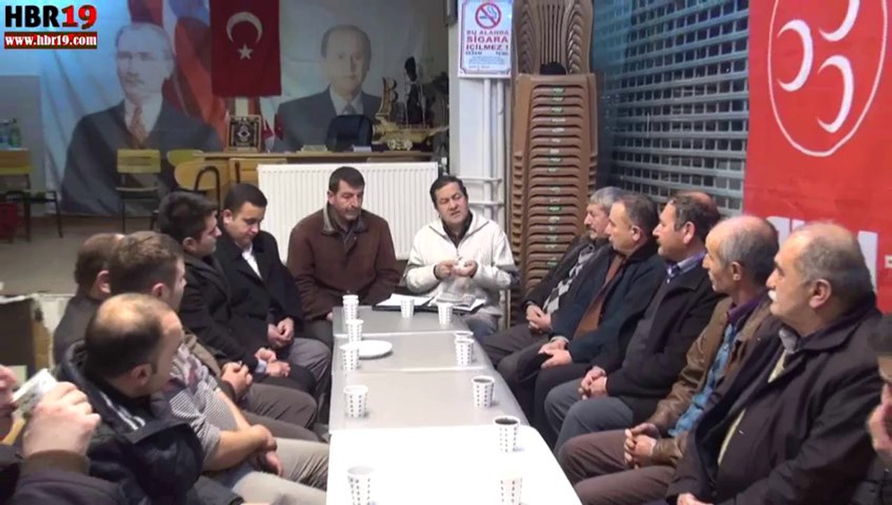 İskilip MHP İlçe Başkanının istifasına ilişkin Belediye Başkan Adayı Fikri Kısarın Açıklamaları