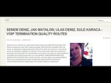 SENEM DENIZ, JAK MATALON, ULAS DENIZ, SULE KARACA - VOIP TERMINATION QUALITY ROUTES