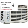 Clearance DAC050MB1GB 5,000 btu window air conditioner - Euro Grey