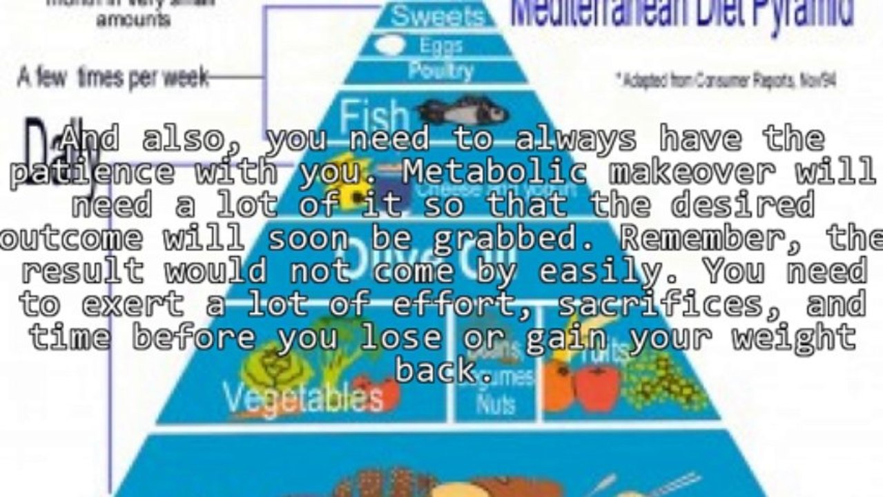 Healthy Lifestyle With Metabolic Makeover
