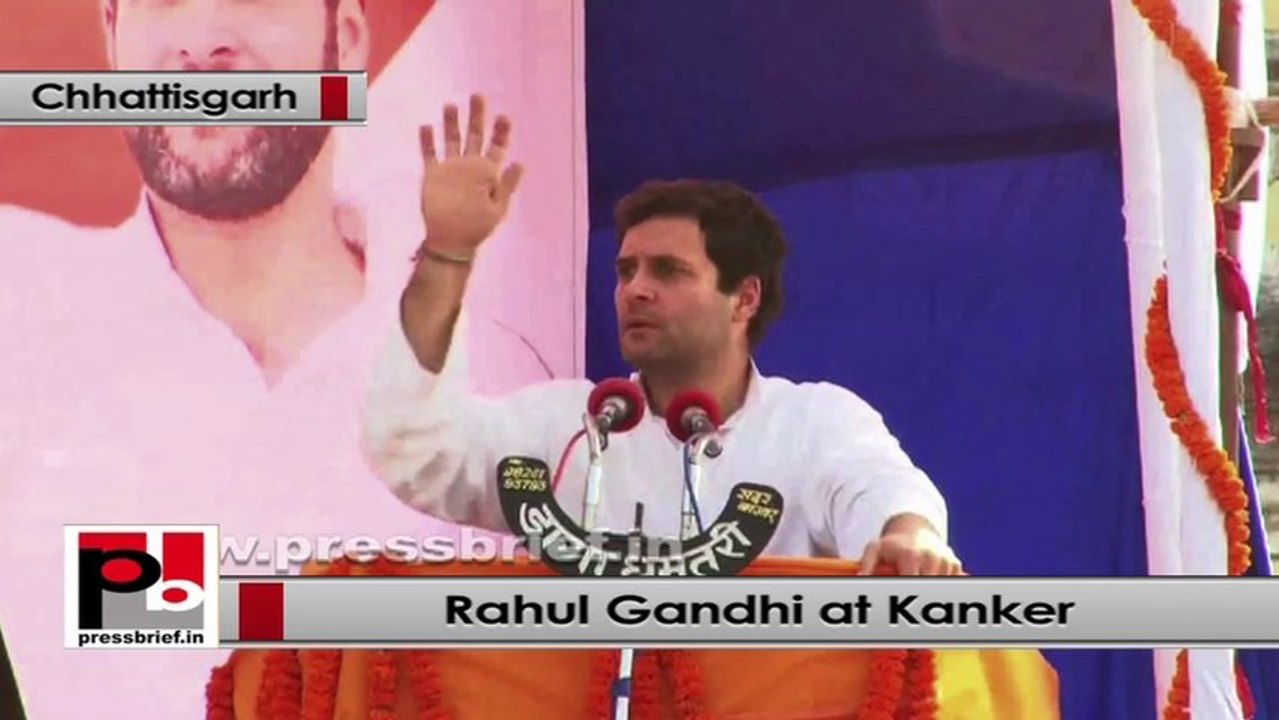 Rahul Gandhi: Land Acquisition bill gives 4 times more compensation than market price