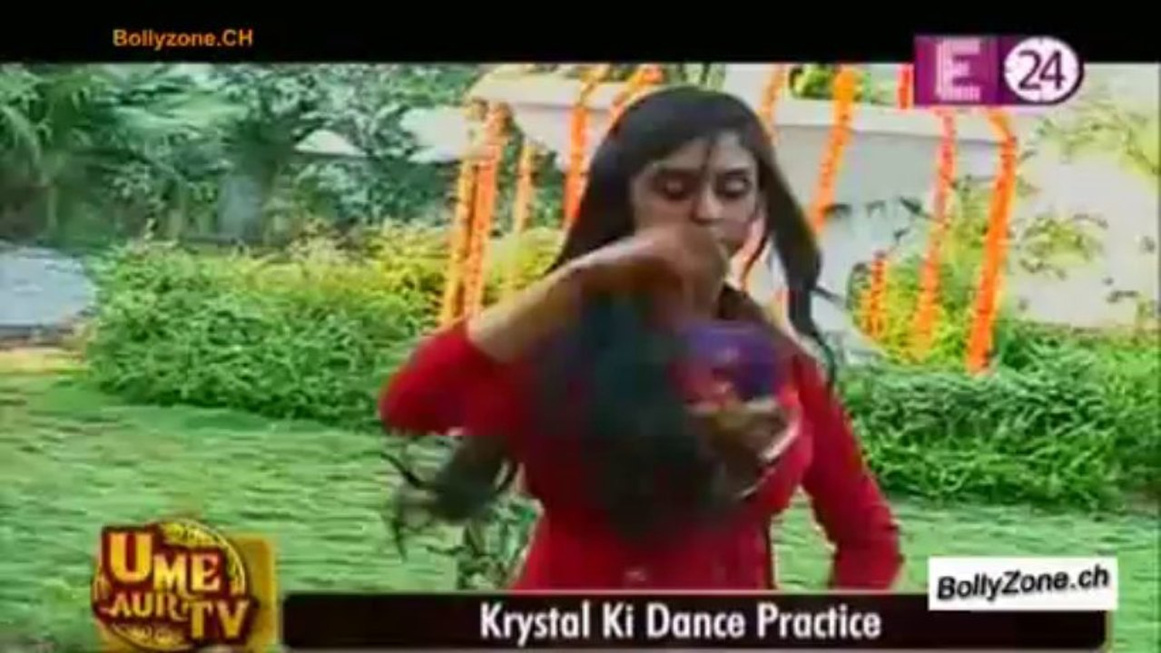 Krystal Ki Dance Practice!! - Ek Nayi Pehchaan - 26th Dec 2013