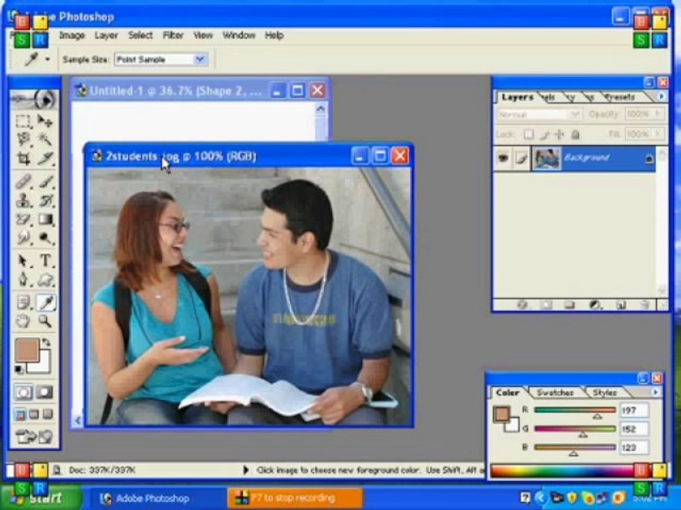 Photoshop 7.0 Tutorial In Urdu Part 18